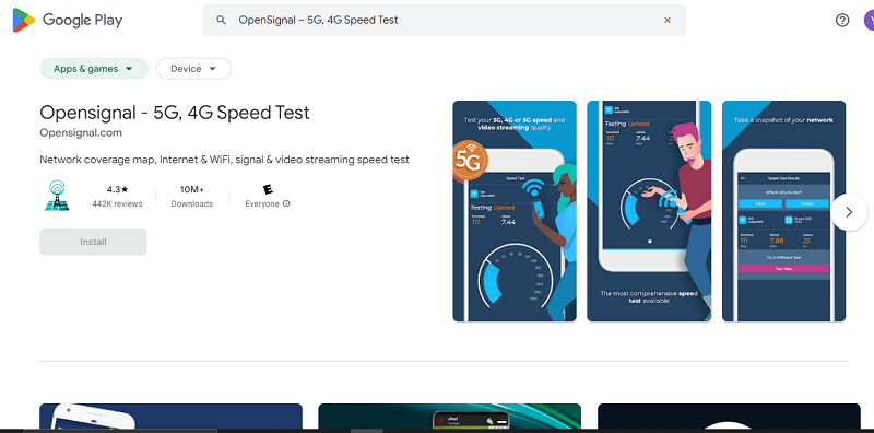 7 Aplikasi Penguat Sinyal WiFi Terbaik 2024, Internetan Lancar! Opensignal - 5G, 4G Speed Test