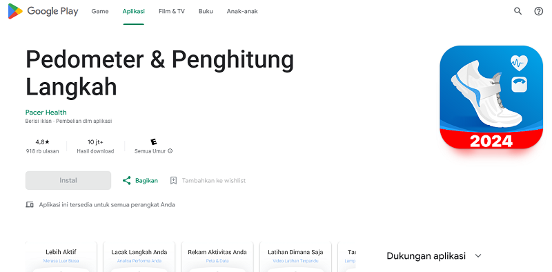 5 Aplikasi Penghitung Langkah Terbaik 2024, Bantu Hidup Sehat Pedometer & Penghitung Langkah