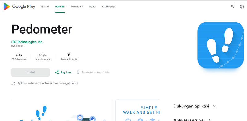 5 Aplikasi Penghitung Langkah Terbaik 2024, Bantu Hidup Sehat Pedometer