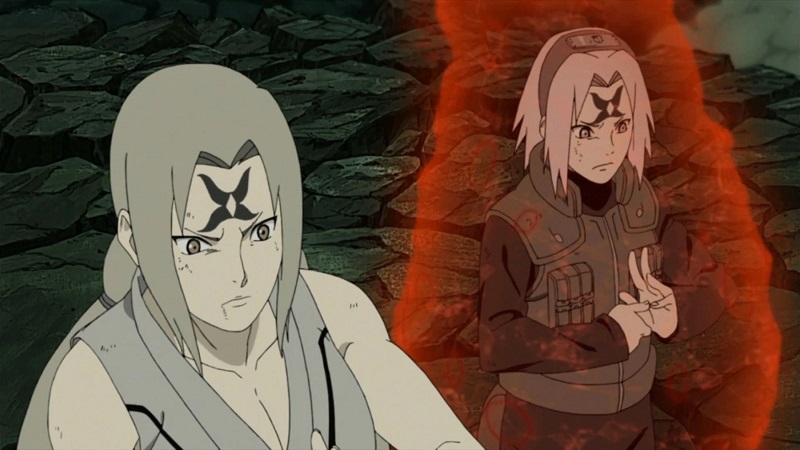 10 Jurus Naruto Paling Kuat di Serialnya, Damage Mematikan! Sakura – Ninpō Sōzō Saisei – Byakugō no Jutsu