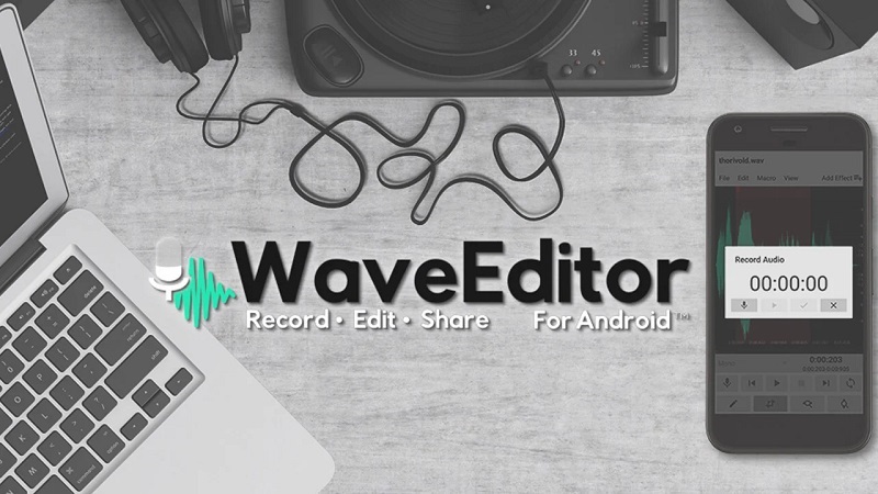 10 Aplikasi Edit Suara Terbaik dan Lengkap di PC, iOS, Android WaveEditor for Android