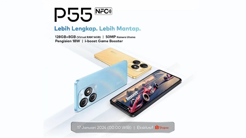 itel P55 NFC
