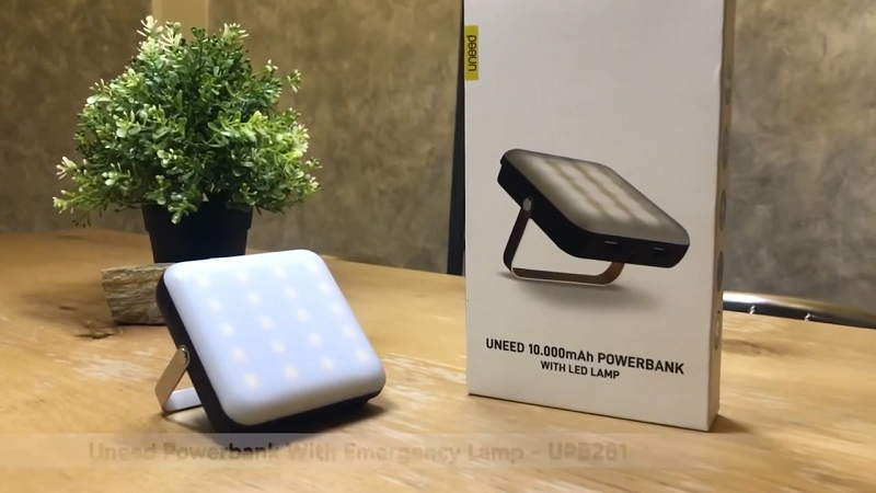 UNEED Powerbank 10000mAh Fast Charging with Emergency Lamp ｜ UPB281